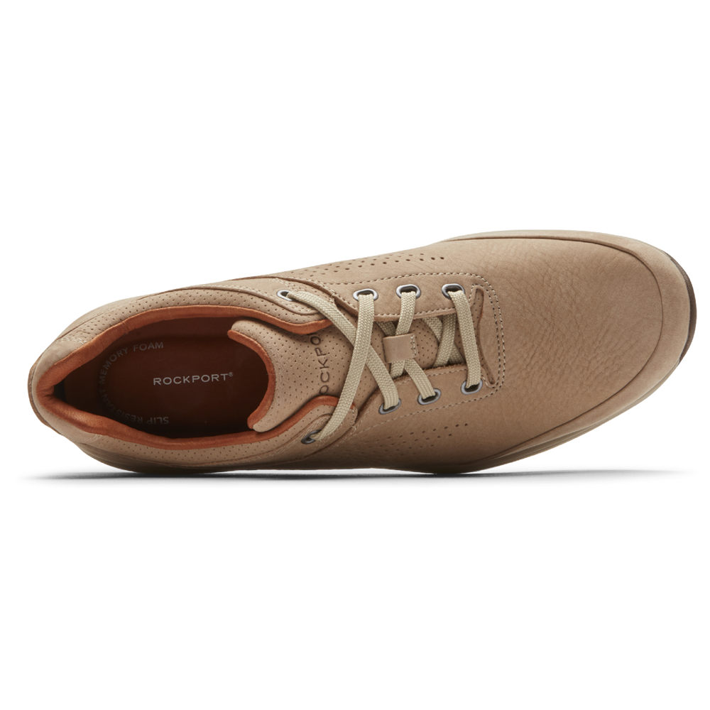Rockport Sneakers Herr Khaki - Edge Hill 2 Plain Toe - NMATB1204